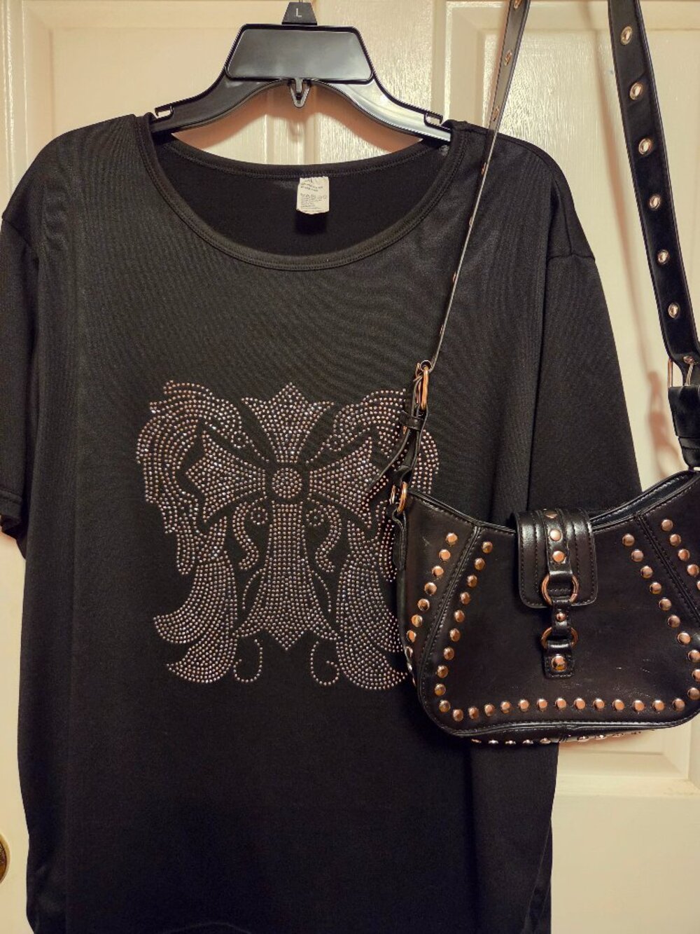 Urban Outtfiters and Top with Cross and Angel Wings